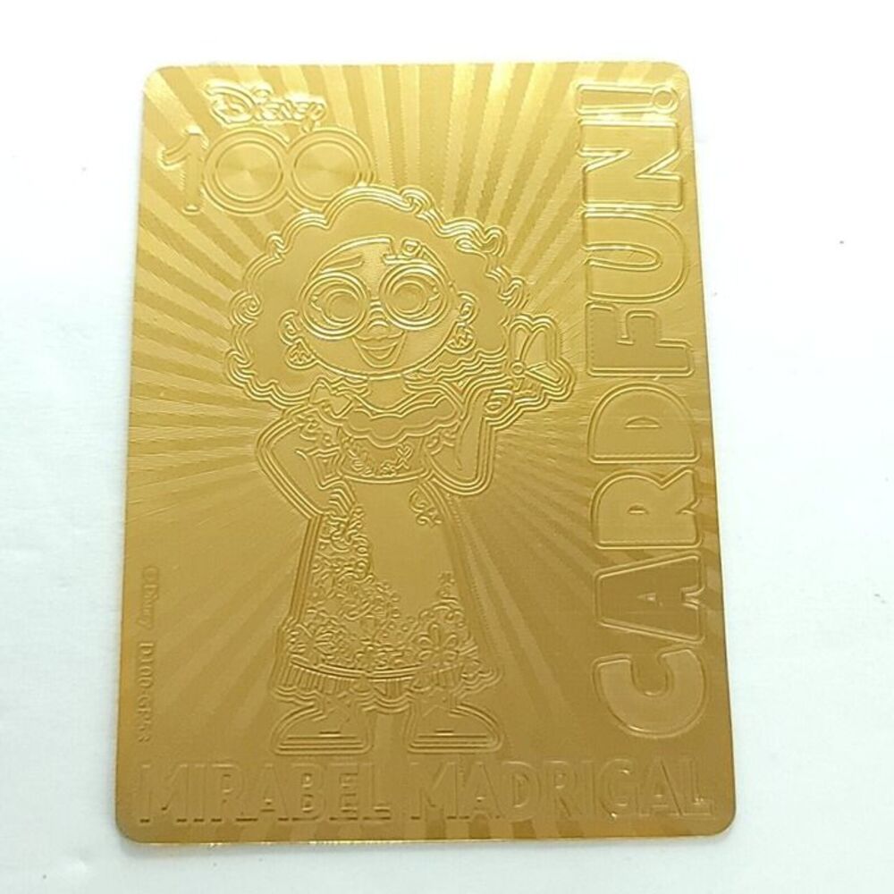 Mirabel 2023 Card Fun Disney 100 Years Art Golden 30/100 GOLD Limited